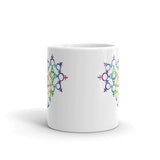 Rainbow Female Gender Venus Symbol Heart Love Unity Mug + House Of HaHa Best Cool Funniest Funny Gifts