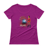Red Skirts: Ensign Mutai  Ladies' Scoopneck T-Shirt + House Of HaHa Best Cool Funniest Funny Gifts