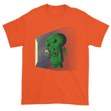 Midnight Snack Chibi Cthulhu Men's Short Sleeve T-shirt + House Of HaHa Best Cool Funniest Funny Gifts