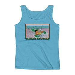 Please Recycle Ladies' Aquaman Parody Tank Top - House Of HaHa