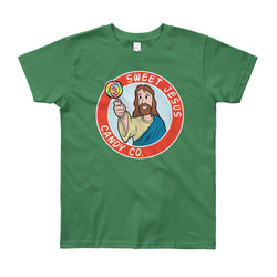 Sweet Jesus Candy Company Youth Short Sleeve Kids T-Shirt - Made in USA - House Of HaHa