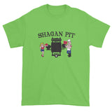 Shagan Pit Logo Short Sleeve T-Shirt + House Of HaHa Best Cool Funniest Funny Gifts