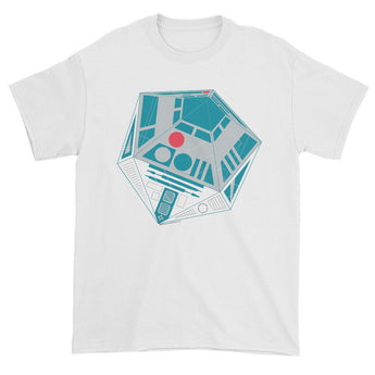 R2-D20 Star Wars Twenty Sided Gaming Die Men's Short Sleeve T-Shirt + House Of HaHa Best Cool Funniest Funny Gifts