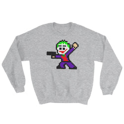Joker Perler Art Sweatshirt by Silva Linings + House Of HaHa Best Cool Funniest Funny Gifts
