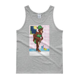 Werewolf Shaving in the Shower Men's Tank Top + House Of HaHa Best Cool Funniest Funny Gifts