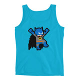 Batman Perler Art Ladies' Tank Top by Silva Linings + House Of HaHa Best Cool Funniest Funny Gifts