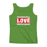 Unconditional Love Unexclusive Family Unity Peace Ladies' Tank Top + House Of HaHa Best Cool Funniest Funny Gifts