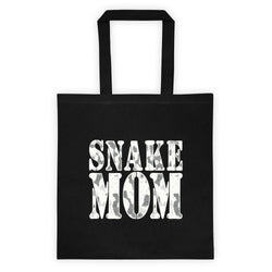 Proud Snake Mom Herping Herpetology Herper Snakes Tote Bag + House Of HaHa Best Cool Funniest Funny Gifts
