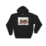 Weenie Roast Men's Heavy Hooded Hoodie Sweatshirt - House Of HaHa