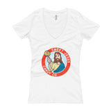 Sweet Jesus Candy Company Women's V-Neck T-shirt - House Of HaHa