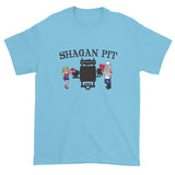 Shagan Pit Logo Short Sleeve T-Shirt + House Of HaHa Best Cool Funniest Funny Gifts