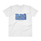 My Three Loves San Francisco V-Neck T-Shirt by Nathalie Fabri + House Of HaHa Best Cool Funniest Funny Gifts