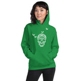Skull of Butterflies Unisex Butterfly Hoodie for Women and Men + House Of HaHa Best Cool Funniest Funny Gifts