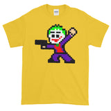 Joker Perler Art Short-Sleeve Men's T-Shirt by Silva Linings + House Of HaHa Best Cool Funniest Funny Gifts