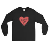 Happy VD Valentines Day Heart STD Holiday Humor  Men's Long Sleeve T-Shirt + House Of HaHa Best Cool Funniest Funny Gifts