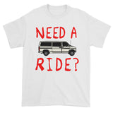Need A Ride Creepy Candy Van T-Shirt + House Of HaHa Best Cool Funniest Funny Gifts