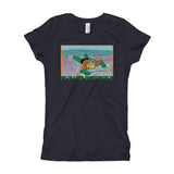 Please Recycle Girl's Princess Aquaman Parody Kids T-Shirt - House Of HaHa