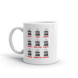 Moods Cylon Emotion Chart Mashup Parody Mug + House Of HaHa Best Cool Funniest Funny Gifts