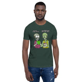 Vegan Zombie Unisex T-Shirt + House Of HaHa Best Cool Funniest Funny Gifts