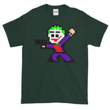 Joker Perler Art Short-Sleeve Men's T-Shirt by Silva Linings + House Of HaHa Best Cool Funniest Funny Gifts