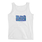 My Three Loves San Francisco Ladies' Tank Top by Nathalie Fabri + House Of HaHa Best Cool Funniest Funny Gifts