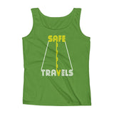 Safe Travels Vacation Road Trip Highway Driving Ladies' Tank Top + House Of HaHa Best Cool Funniest Funny Gifts
