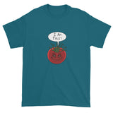 I am Fruit Tomato Guardians Groot Mashup Parody Short Sleeve T-shirt + House Of HaHa Best Cool Funniest Funny Gifts