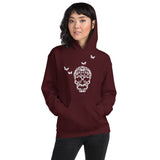 Skull of Butterflies Unisex Butterfly Hoodie for Women and Men + House Of HaHa Best Cool Funniest Funny Gifts