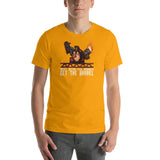 Mess with the Monkey Get the Barrel Mario Donkey Kong Short-Sleeve Unisex T-Shirt + House Of HaHa Best Cool Funniest Funny Gifts