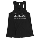 Same Ship Different Day Star Trek Enterprise Parody Fan Homage Women's Flowy Racerback Tank Top + House Of HaHa Best Cool Funniest Funny Gifts