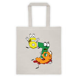Why was 6 Afraid of 7 Seven Ate Nine Cute Zombie Pun Double Sided Print Tote Bag + House Of HaHa Best Cool Funniest Funny Gifts