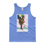 Werewolf Shaving in the Shower Men's Tank Top + House Of HaHa Best Cool Funniest Funny Gifts
