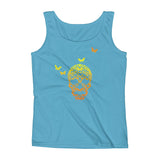 Butterfly Skull Ladies' Tank Top - House Of HaHa