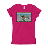 Please Recycle Girl's Princess Aquaman Parody Kids T-Shirt - House Of HaHa