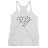 Rainbow Female Gender Venus Symbol Heart Love Unity Women's Tank Top + House Of HaHa Best Cool Funniest Funny Gifts