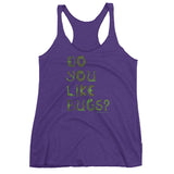 Do You Like Bugs? Creepy Insect Lovers Entomology Women's Tank Top + House Of HaHa Best Cool Funniest Funny Gifts