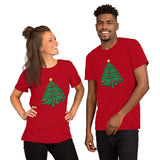 Funny Christmas Tree Unisex T-Shirt + House Of HaHa Best Cool Funniest Funny Gifts