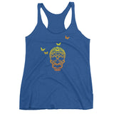 Butterfly Skull Women's Tank Top - House Of HaHa