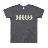 I'm with Stupid Youth Short Sleeve T-Shirt - Made in USA + House Of HaHa Best Cool Funniest Funny Gifts