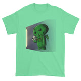 Midnight Snack Chibi Cthulhu Men's Short Sleeve T-shirt + House Of HaHa Best Cool Funniest Funny Gifts