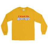 I Drank the Kewl Aid Psychedelic LSD Men's Long Sleeve T-Shirt + House Of HaHa Best Cool Funniest Funny Gifts