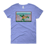 Please Recycle Women's Short Sleeve Aquaman Parody T-Shirt - House Of HaHa