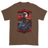 GOT-HAM Knights Batman Gotham Pig Parody Mash-Up Mens Short Sleeve T-Shirt by Aaron Gardy + House Of HaHa Best Cool Funniest Funny Gifts