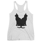 Black Cats Lucky Corset Women's Tank Top + House Of HaHa Best Cool Funniest Funny Gifts