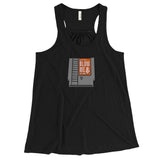 Super Blow Me Nintendo Cartridge Advice Parody Women's Flowy Racerback Tank + House Of HaHa Best Cool Funniest Funny Gifts