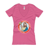 Sweet Jesus Candy Company Women's V-Neck T-shirt - House Of HaHa