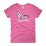 Bunny Vomit Logo Women's Short Sleeve T-Shirt - House Of HaHa