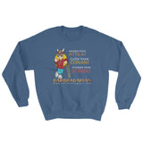 Barbrabarian Men's Sweatshirt + House Of HaHa Best Cool Funniest Funny Gifts