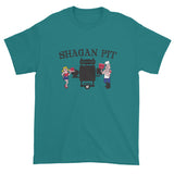 Shagan Pit Logo Short Sleeve T-Shirt + House Of HaHa Best Cool Funniest Funny Gifts