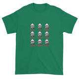 Moods Cylon Emotion Chart Mashup Parody Men's Short Sleeve T-Shirt + House Of HaHa Best Cool Funniest Funny Gifts